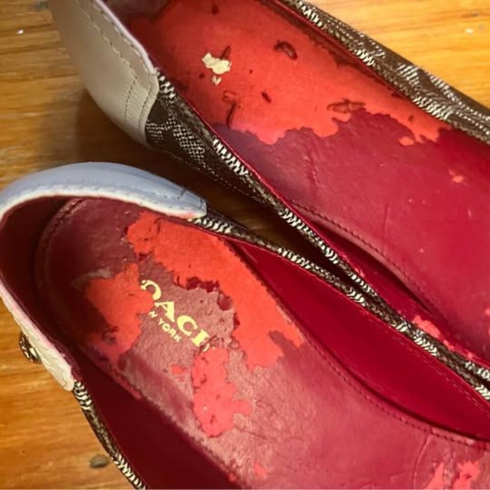 Coach Monogram Ballet Flats - Picture 2 of 9